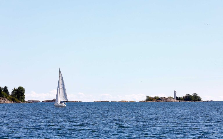 Sailingboat at Arkösund