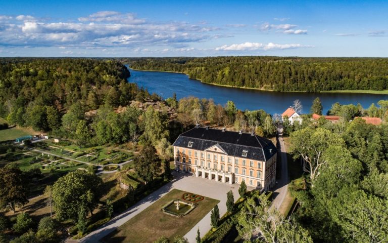 Nynäs castle from above